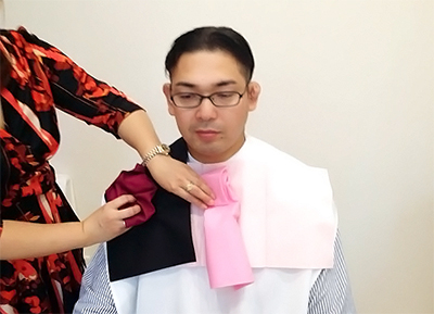 メンズパーソナル診断・男性パーソナルカラー診断